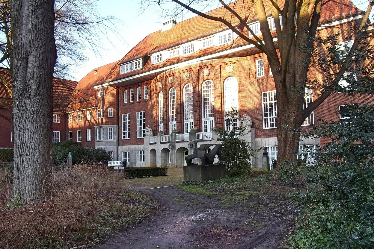 UKE Hamburg Hospital building in Eppendorf district