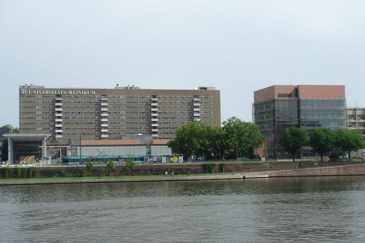 Building of University Hospital Frankfurt am Main