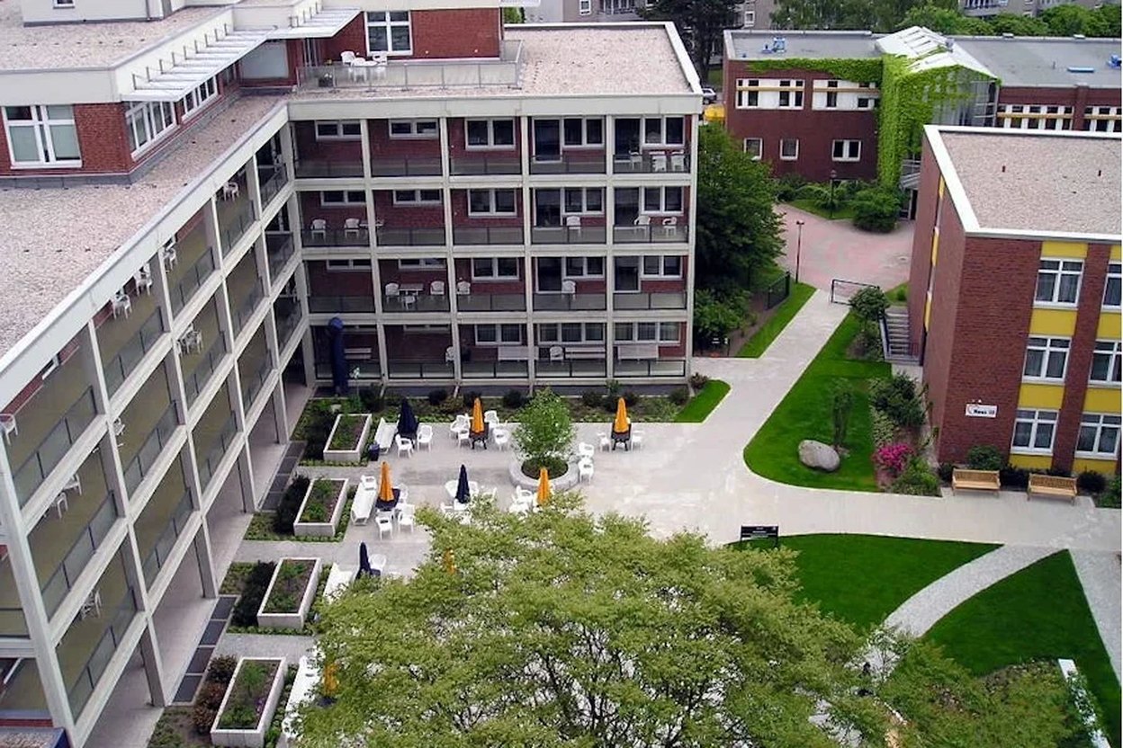 Vivantes Friedrichshain Hospital building in Berlin